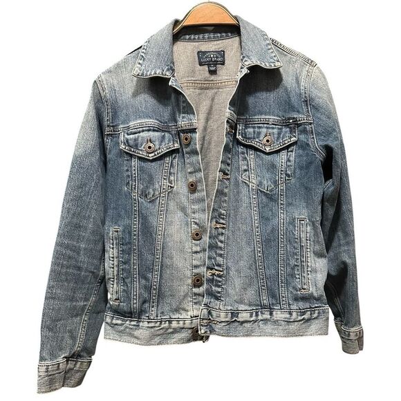 Lucky Brand Jackets & Blazers - Lucky Brand Women's Denim Jacket Blue Size M Button-Up Classic Style